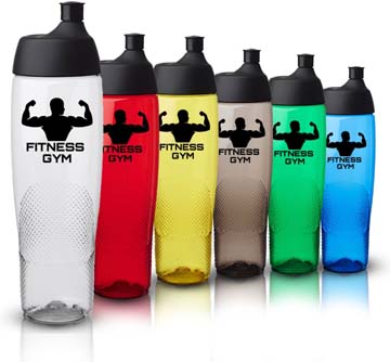 22 Oz. Lightweight Single Wall Plastic Water Bottle